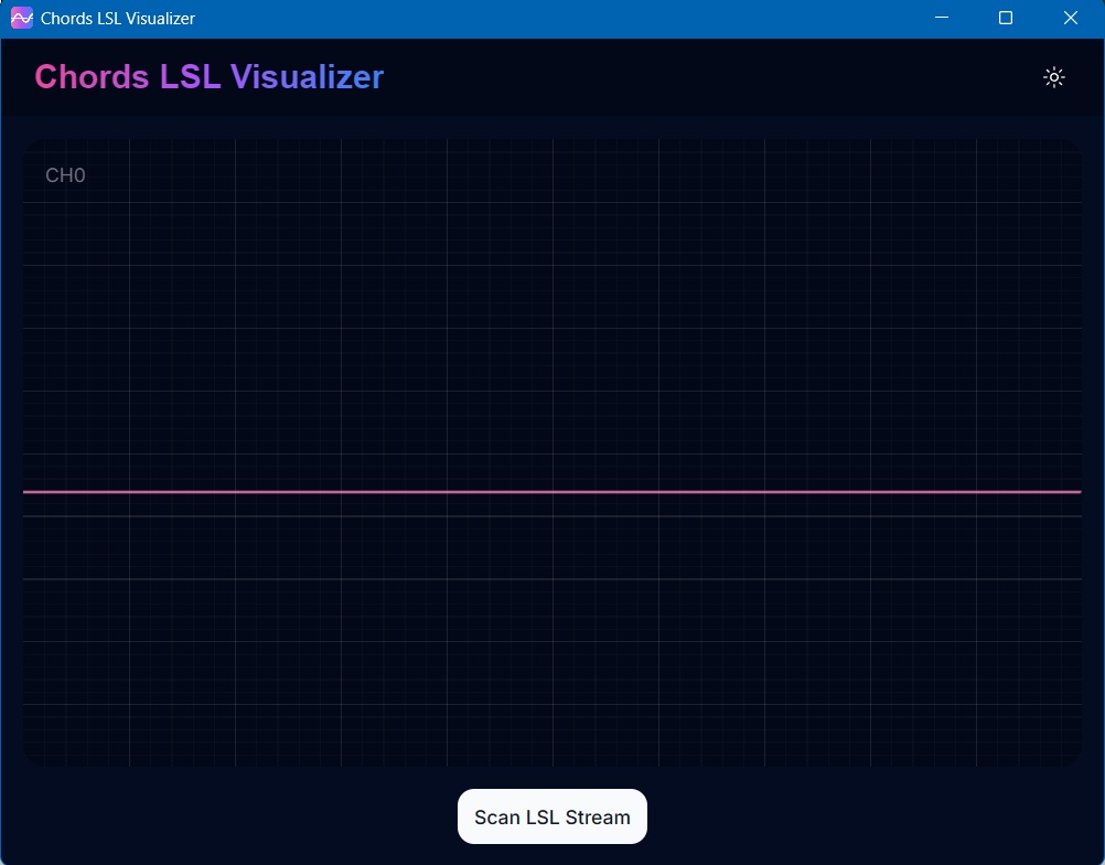 Scan LSL Stream