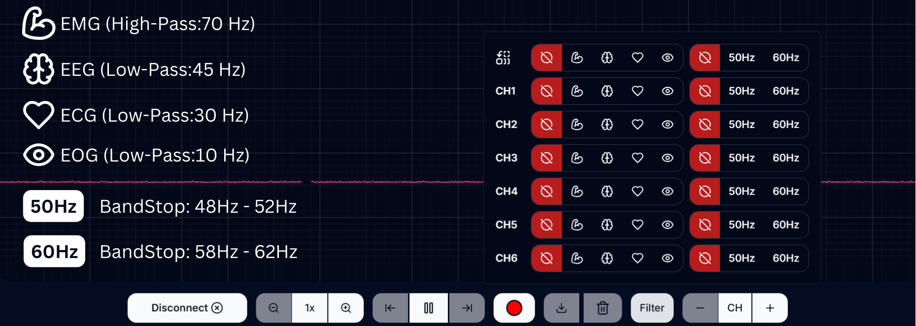 Chords-Web Filter