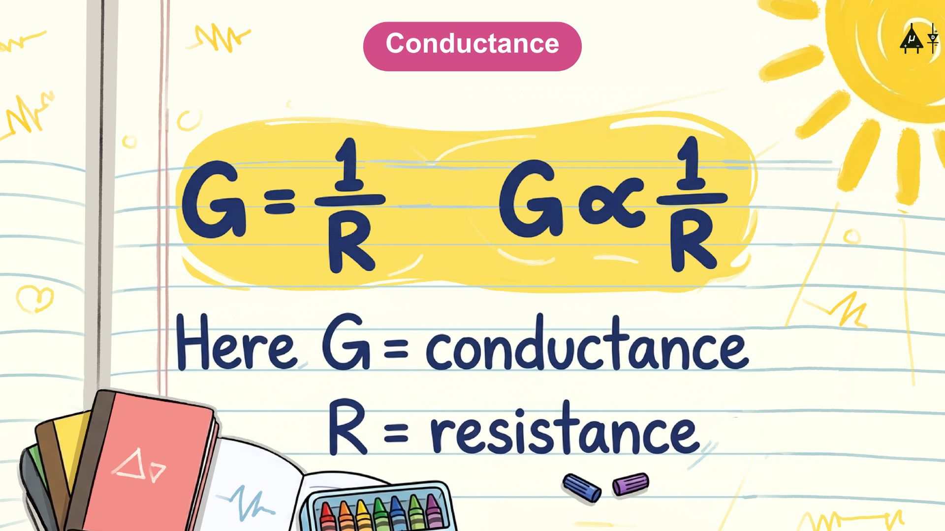 Conductance formula