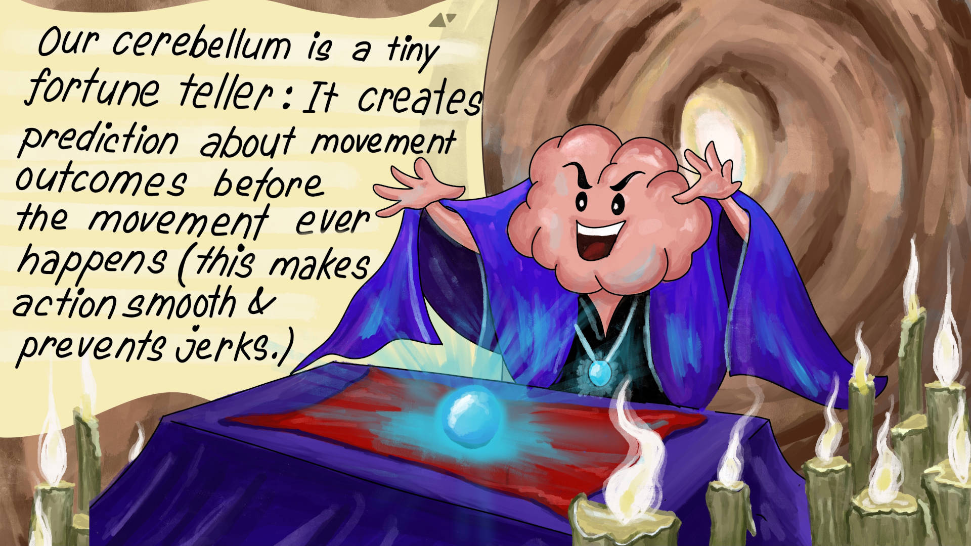 Human nervous system fun fact