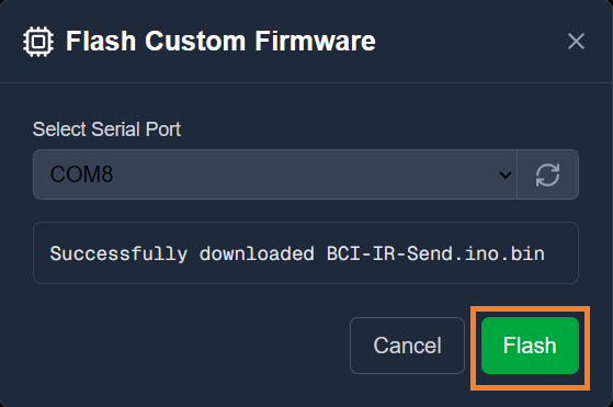 NPG Lite Flasher Get from GitHub Flash