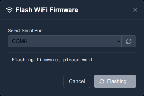 NPG Lite Flasher WiFi Flashing